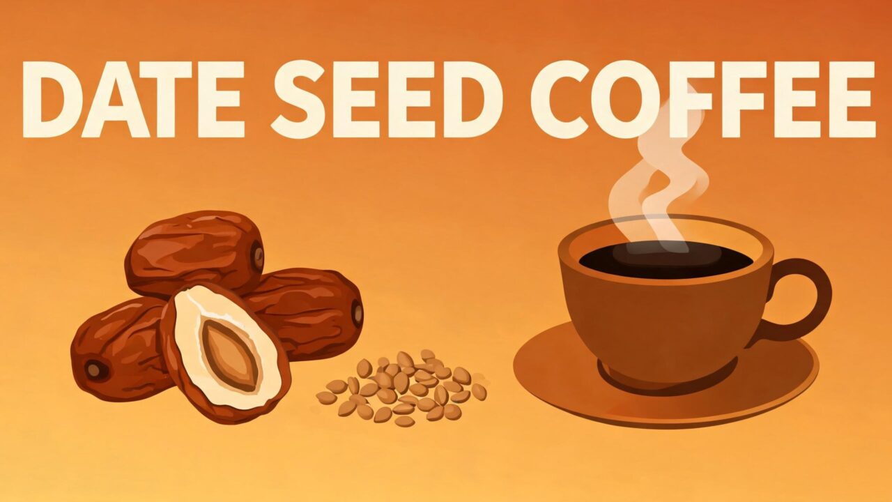 Date Seed Coffee: Caffeine-Free Delight