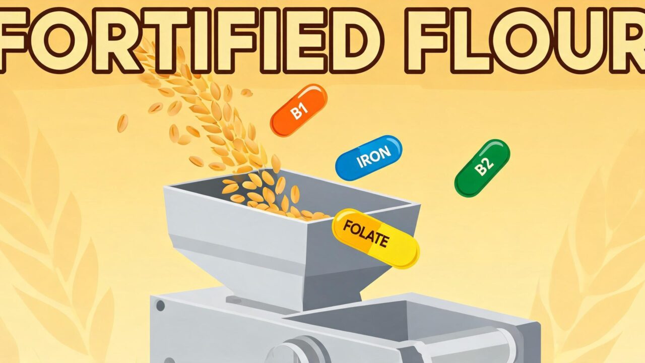 Cost-Effective Fortified Flour Production