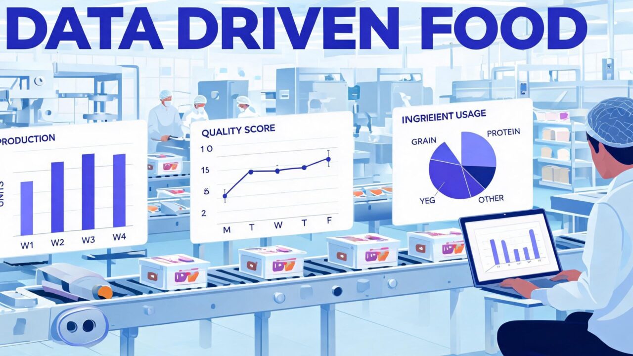 Decision Making in Food Industry with Data