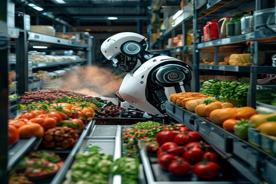 How is artificial intelligence used in Food industry?