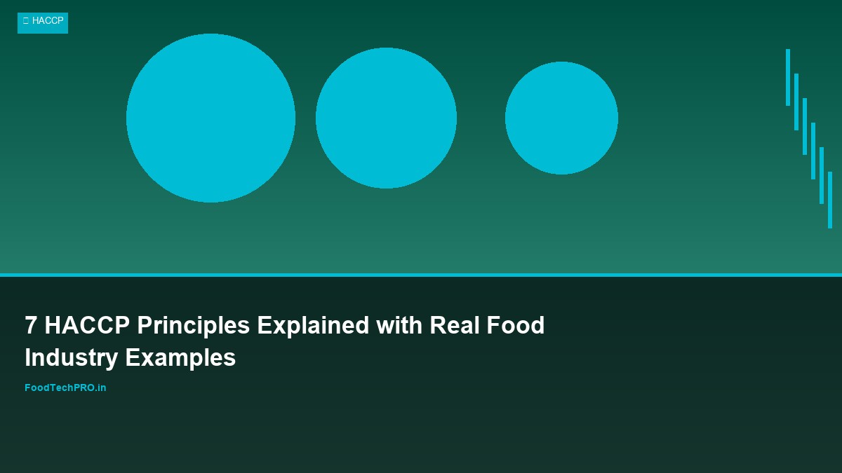 7 HACCP Principles Explained with Real Food Industry Examples