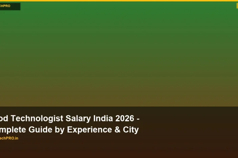 Thumb 283 Food Technologist Salary India